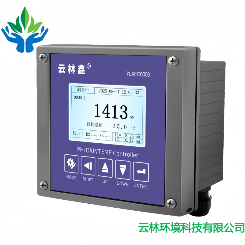 工业在线电导/比电阻/盐度/TDS控制器EC6000